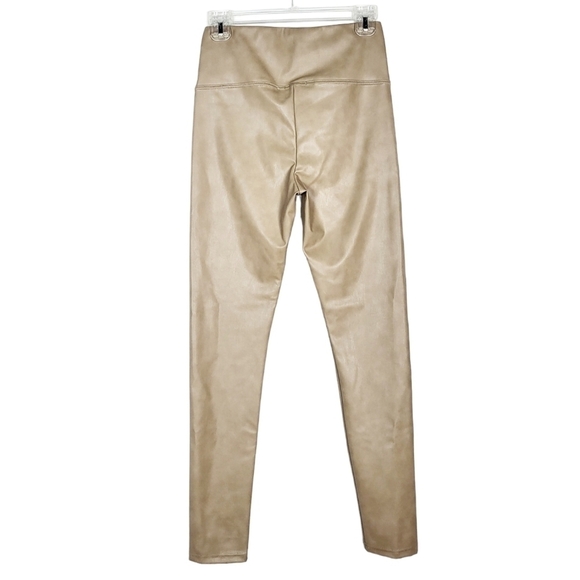 AVEC LES FILLES X BAGATELLE faux leather liquid leggings - Picture 2 of 6